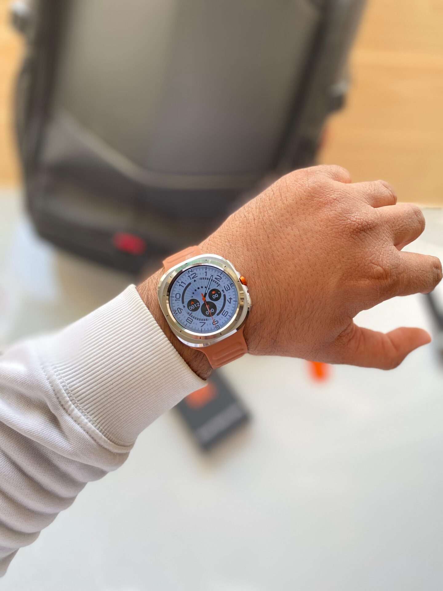 Buy First Copy Samsung Galaxy Watch Ultra Smartwatch With Logo On/Off - Master Quality 7A Mirror at Lowest Price Online India