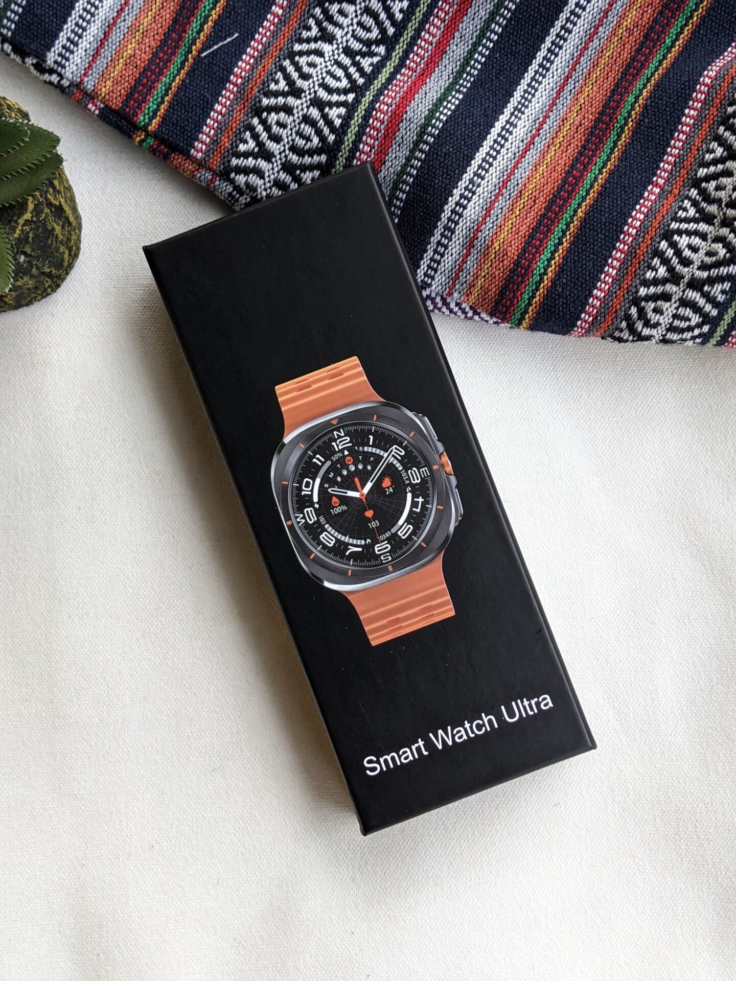 Buy First Copy Samsung Galaxy Watch Ultra Smartwatch With Logo On/Off - Master Quality 7A Mirror at Lowest Price Online India