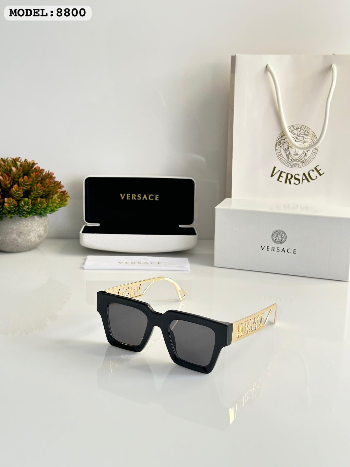 Buy First Copy Versace Square Shades - Master Quality 7A Mirror at Lowest Price Online India