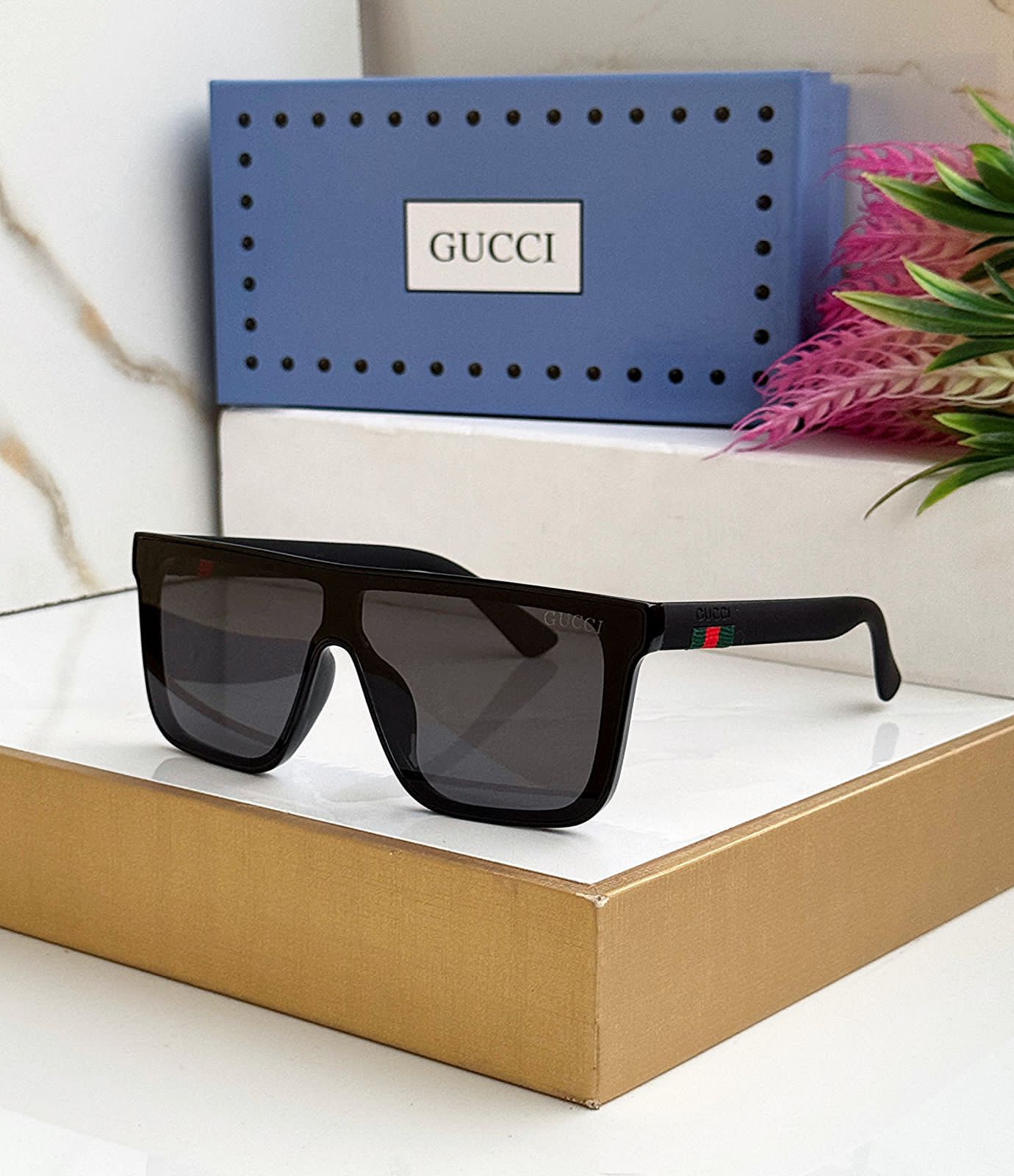 Buy First Copy Gucci Square Men Sunglasses - Master Quality 7A Mirror at Lowest Price Online India