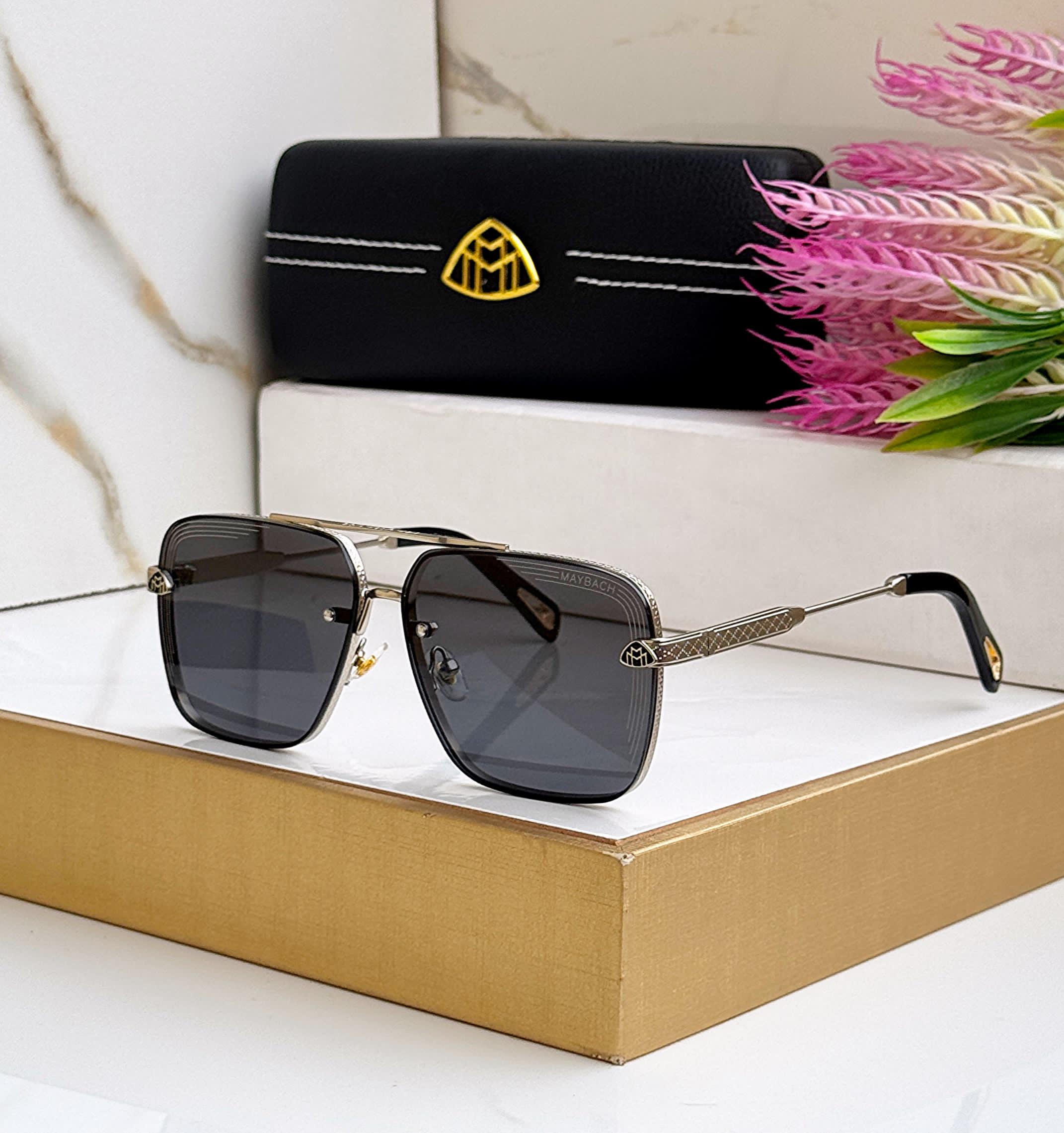 Buy First Copy Maybach Square Sunglasses For Men - Master Quality 7A Mirror at Lowest Price Online India