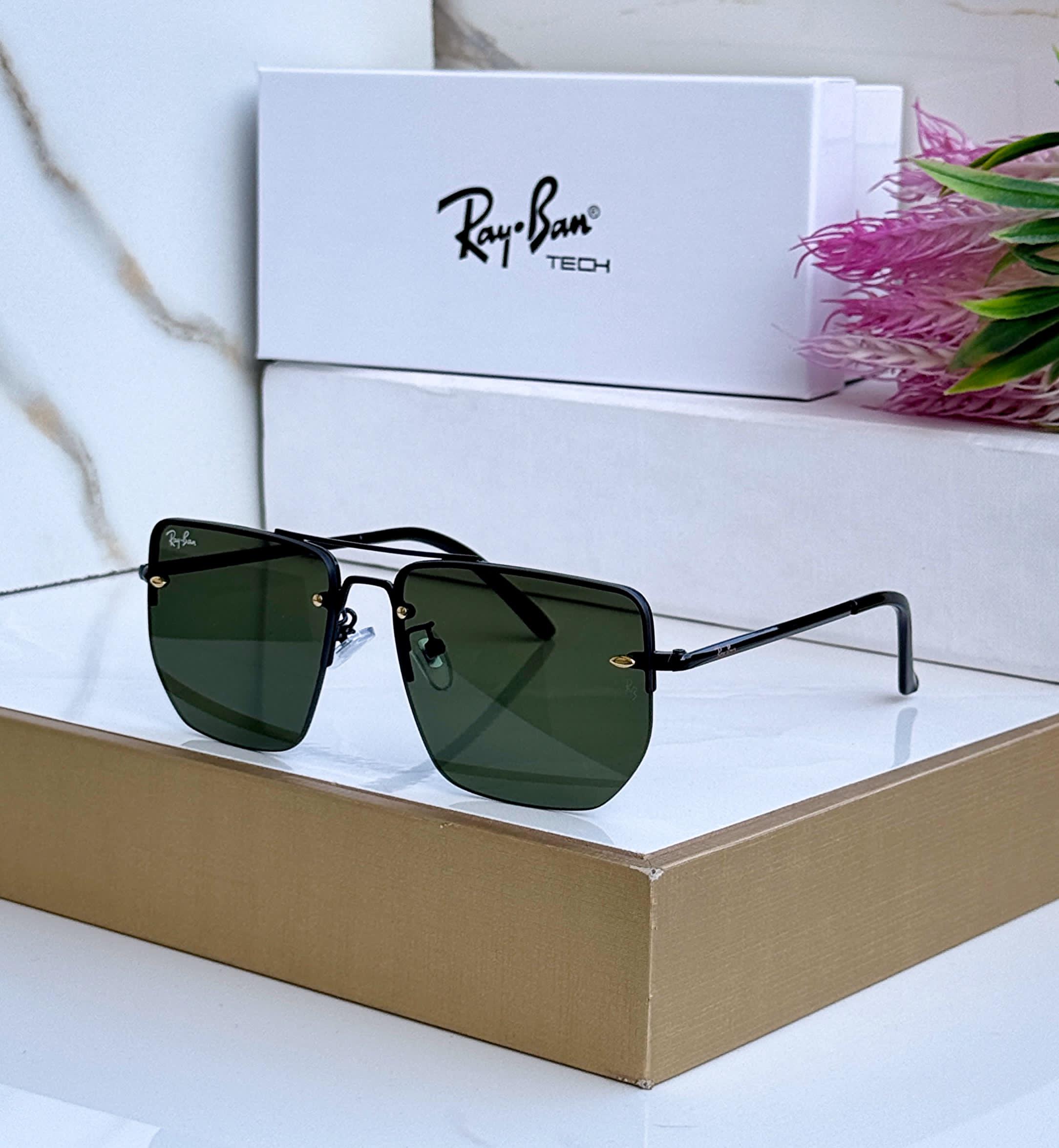 Buy First Copy Ray Ban Square Sunglasses For Men - Master Quality 7A Mirror at Lowest Price Online India
