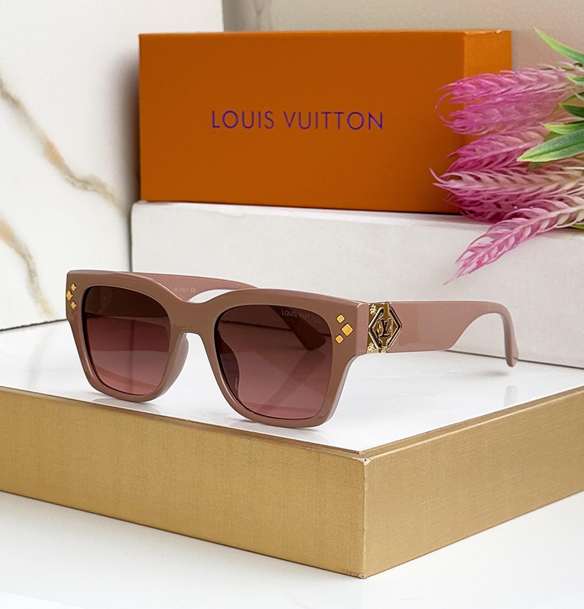 Buy First Copy Louis Vuitton Square Sunglasses with Embellishments - Master Quality 7A Mirror at Lowest Price Online India