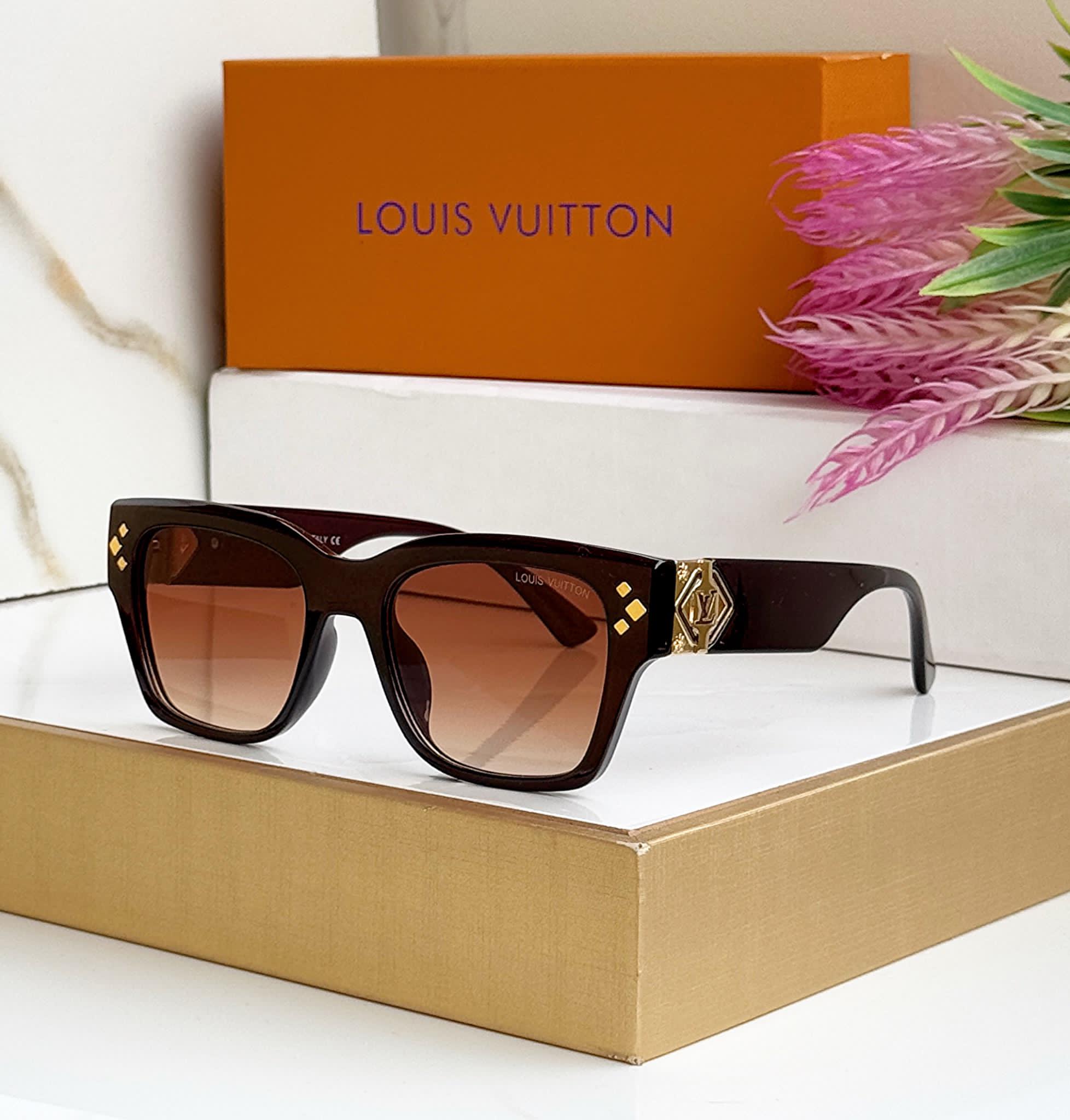 Buy First Copy Louis Vuitton Square Sunglasses with Embellishments - Master Quality 7A Mirror at Lowest Price Online India