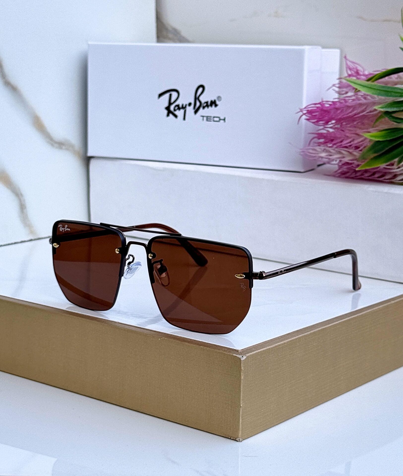 Buy First Copy Ray-Ban Square Shades - Master Quality 7A Mirror at Lowest Price Online India