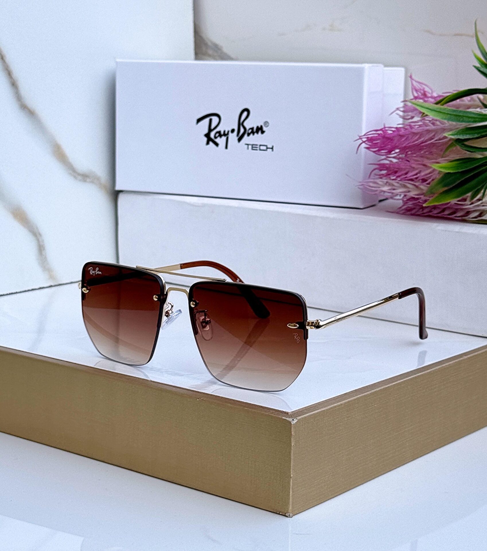 Buy First Copy Ray-Ban Square Shades - Master Quality 7A Mirror at Lowest Price Online India