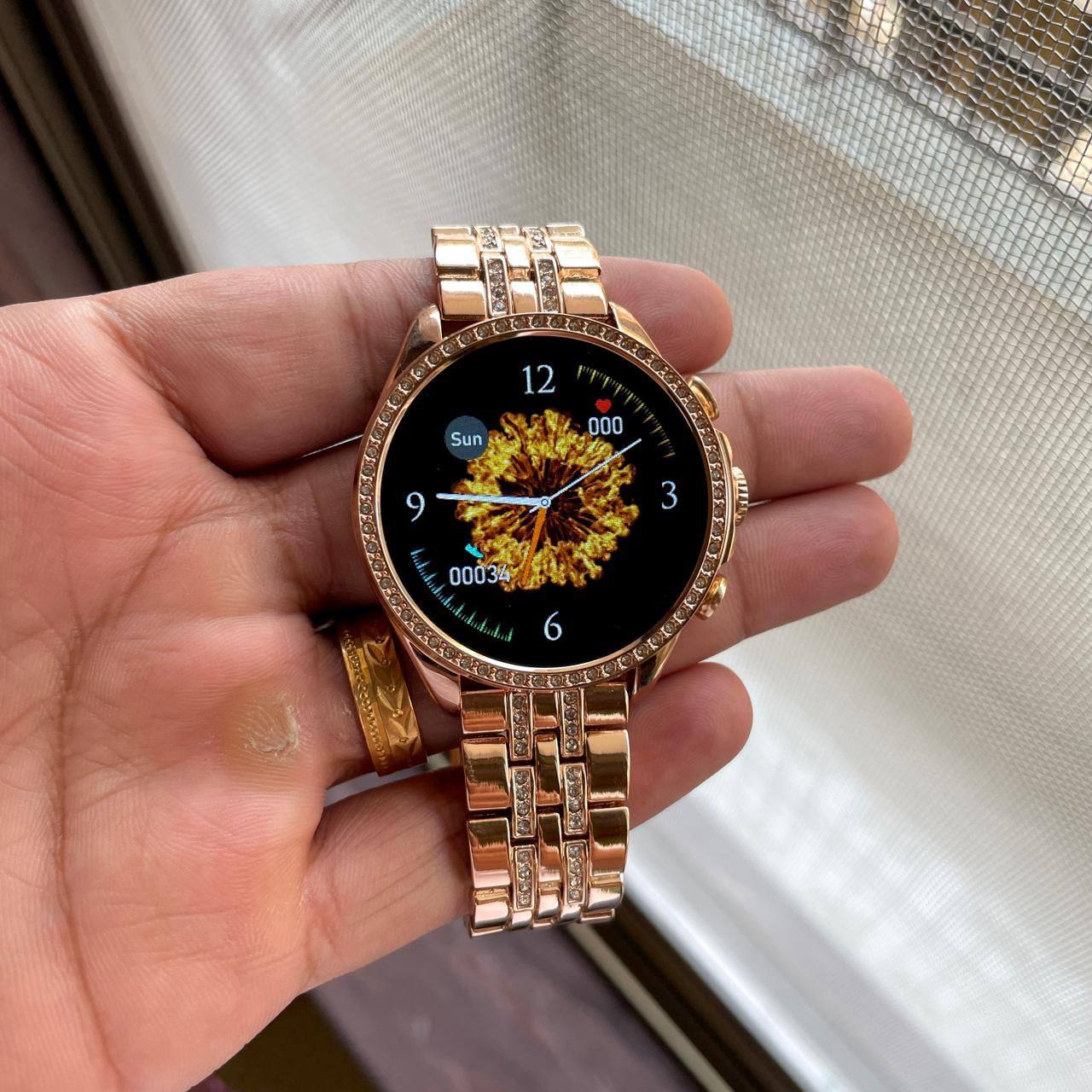 Buy First Copy Fossil Gen 8 Smartwatch with Diamond Bezel and Extra Strap - Master Quality 7A Mirror at Lowest Price Online India