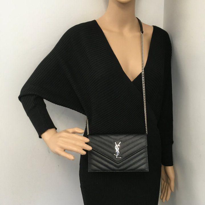 Buy First Copy YSL Saint Laurent LouLou Quilted Leather Sling Bag - Master Quality 7A Mirror at Lowest Price Online India