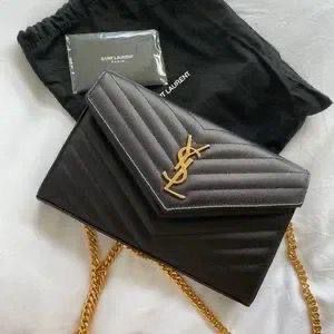 Buy First Copy YSL Saint Laurent LouLou Quilted Leather Sling Bag - Master Quality 7A Mirror at Lowest Price Online India
