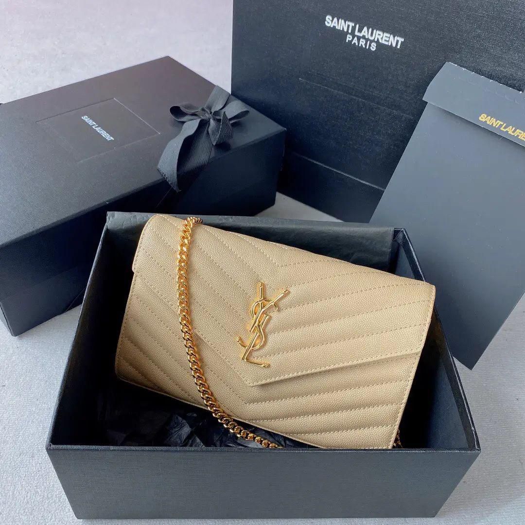 Buy First Copy YSL Saint Laurent LouLou Quilted Leather Sling Bag - Master Quality 7A Mirror at Lowest Price Online India