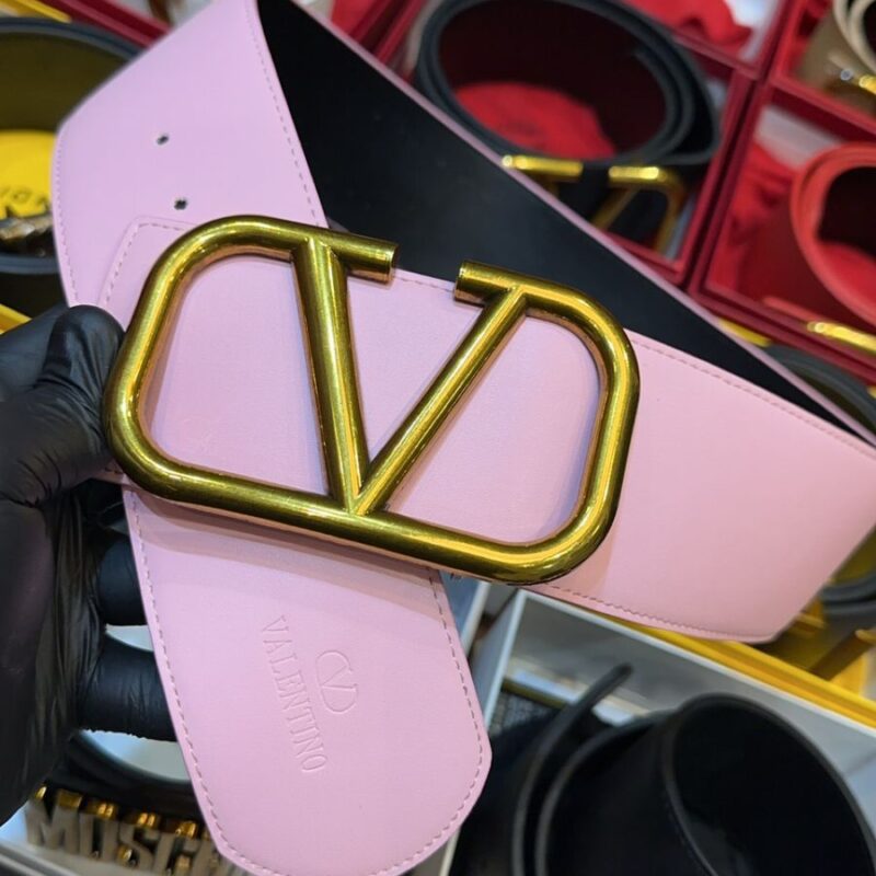 Buy First Copy Valentino Garavani VLogo Signature Belt for Women - Master Quality 7A Mirror at Lowest Price Online India