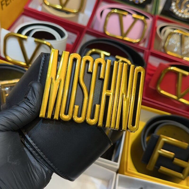 Buy First Copy Moschino Logo Belt for Women - Master Quality 7A Mirror at Lowest Price Online India