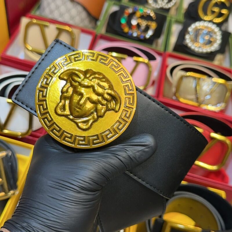 Buy First Copy Versace Medusa Head Belt for Women - Master Quality 7A Mirror at Lowest Price Online India