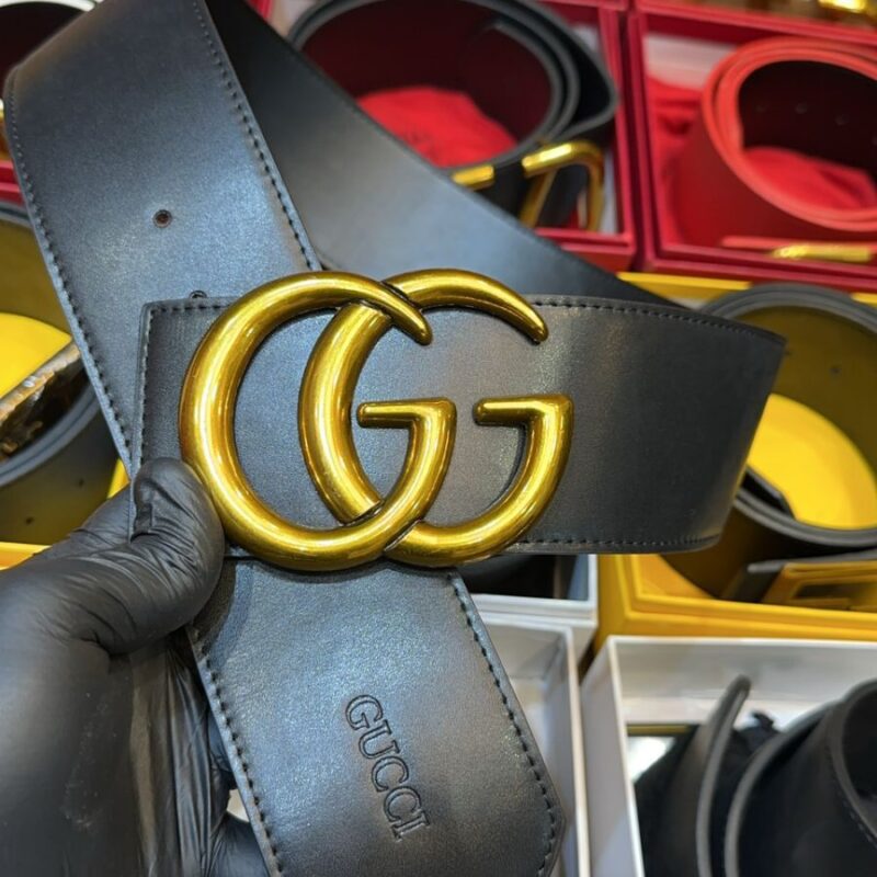 Buy First Copy Gucci GG Marmont Leather Belt for Women - Master Quality 7A Mirror at Lowest Price Online India