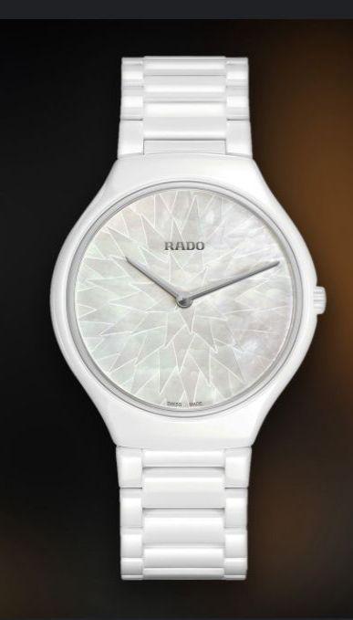 Buy First Copy Rado True Thinline x Great Gardens of the World Watch – R27113152 34mm (White) - Master Quality 7A Mirror at Lowest Price Online India