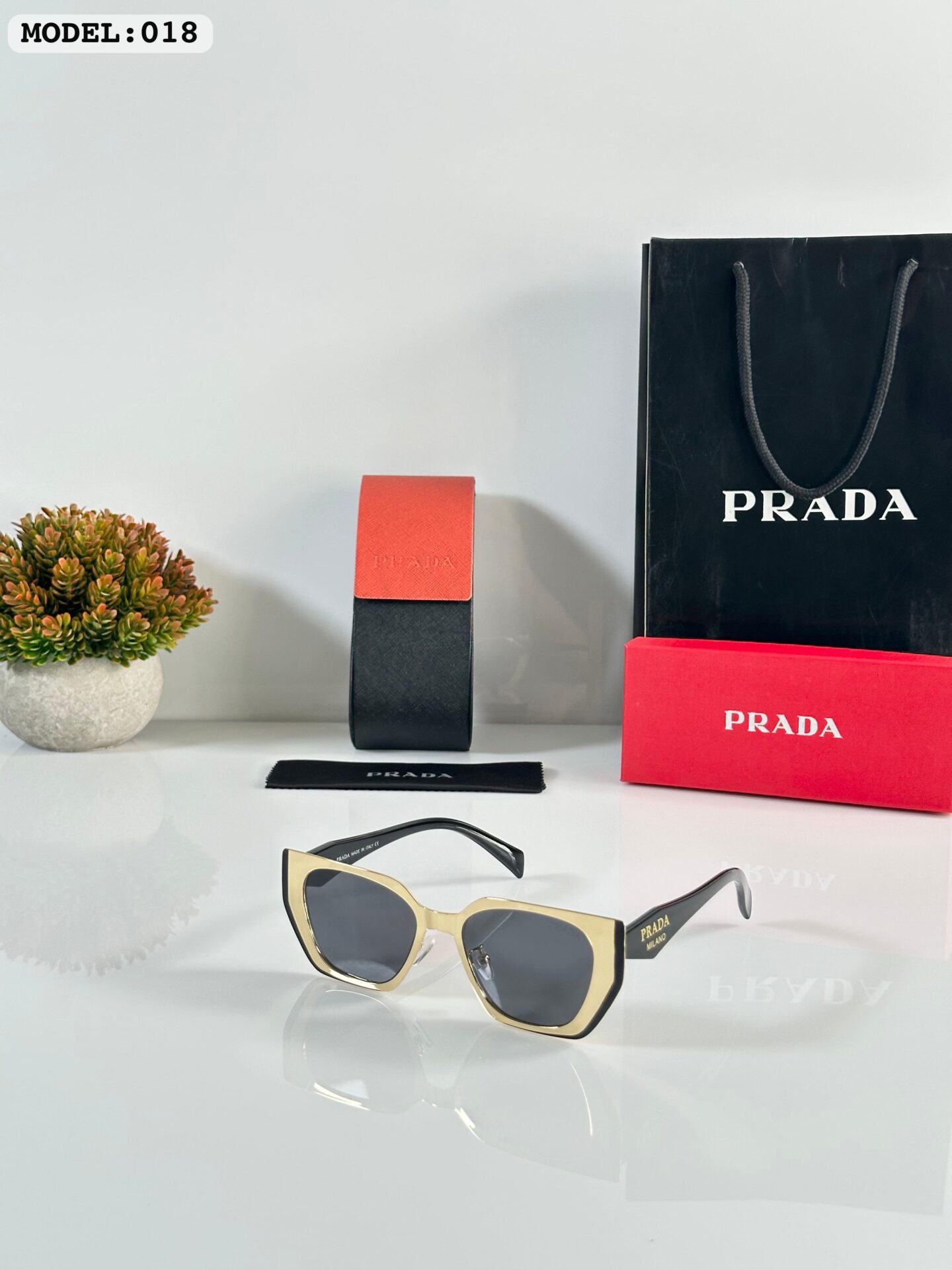 Buy First Copy Prada Square Sunglasses for Women - Master Quality 7A Mirror at Lowest Price Online India