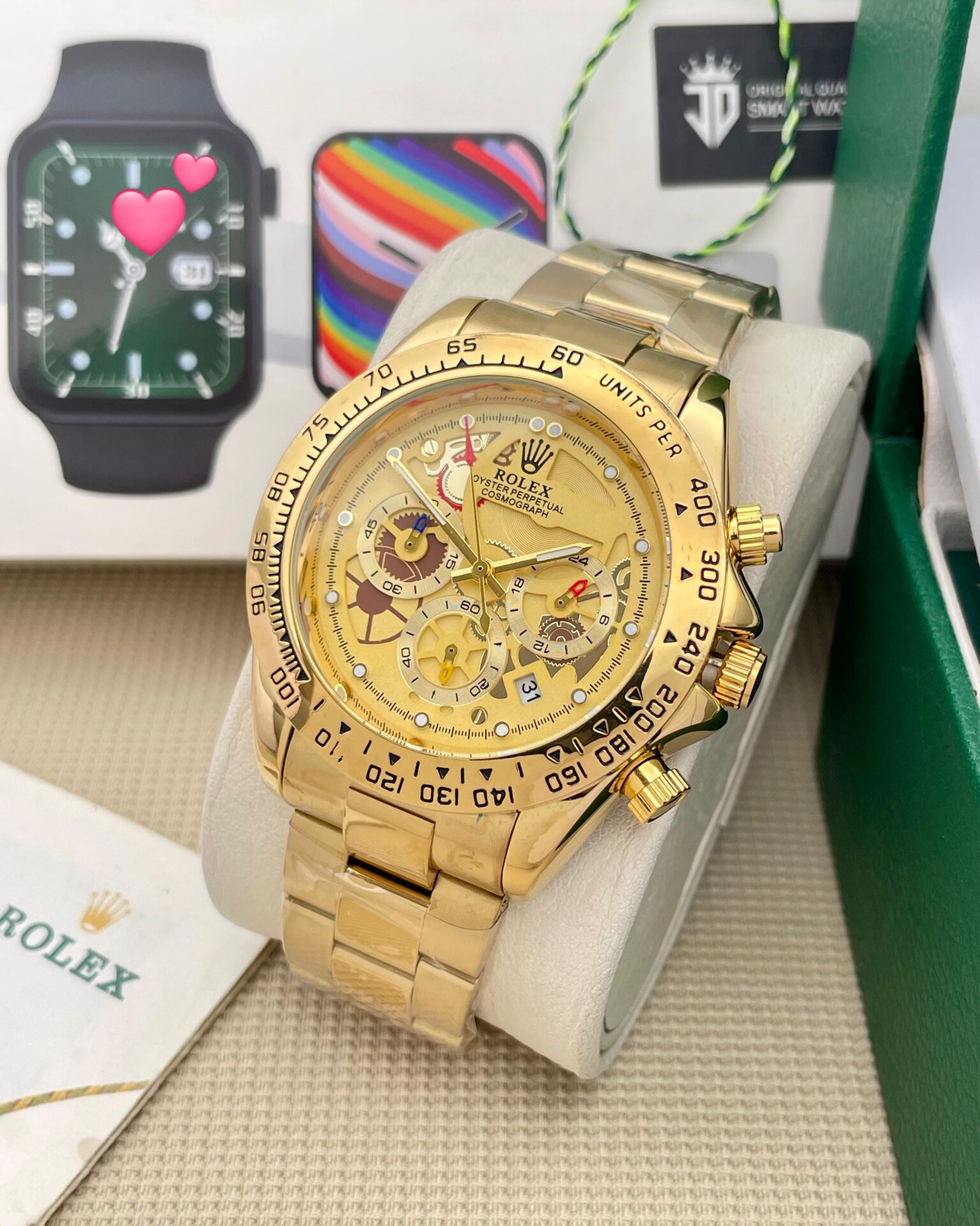 Buy First Copy Rolex Oyster Perpetual Cosmograph Daytona Watch For Men - Master Quality 7A Mirror at Lowest Price Online India