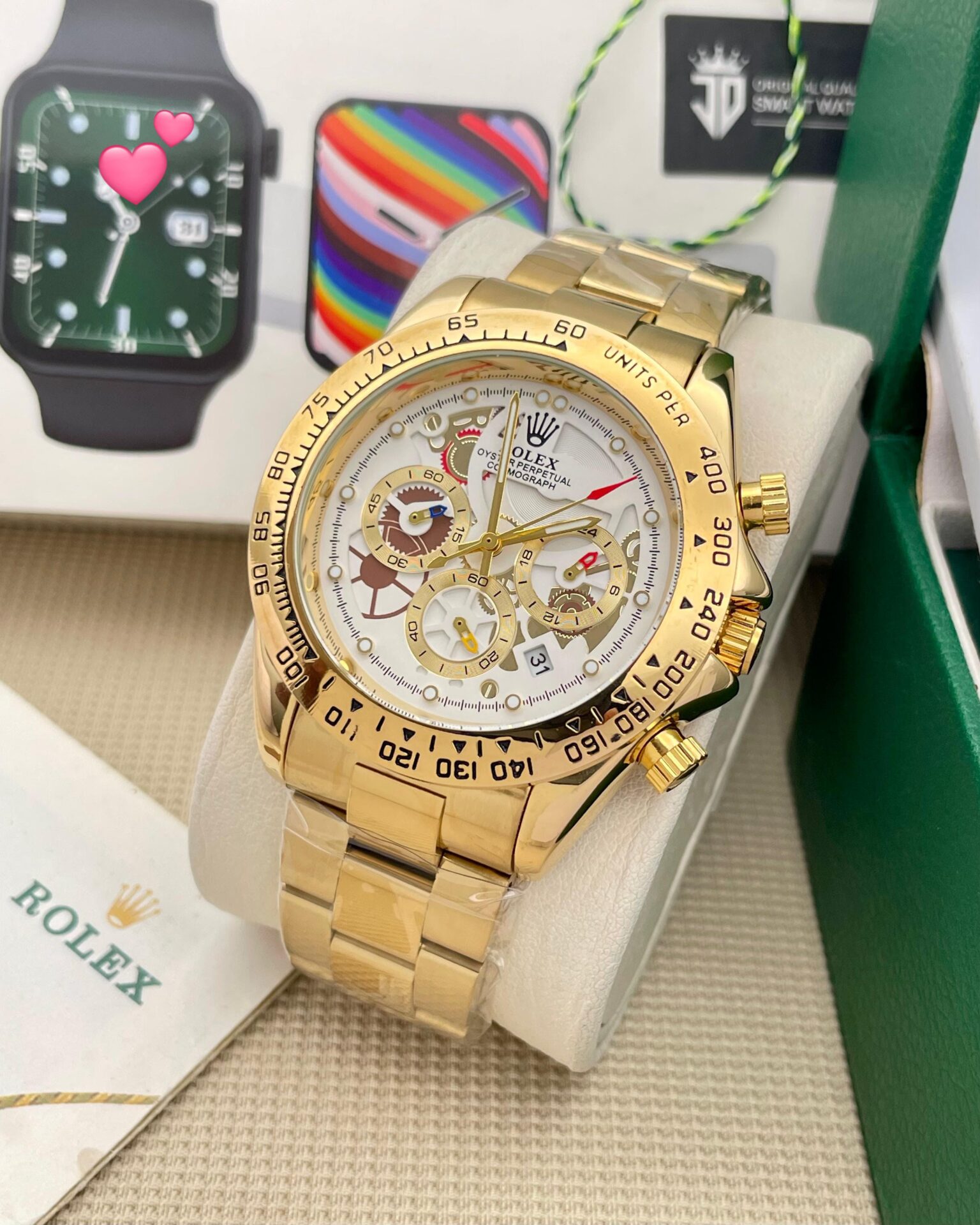 Buy First Copy Rolex Oyster Perpetual Cosmograph Daytona Watch For Men - Master Quality 7A Mirror at Lowest Price Online India