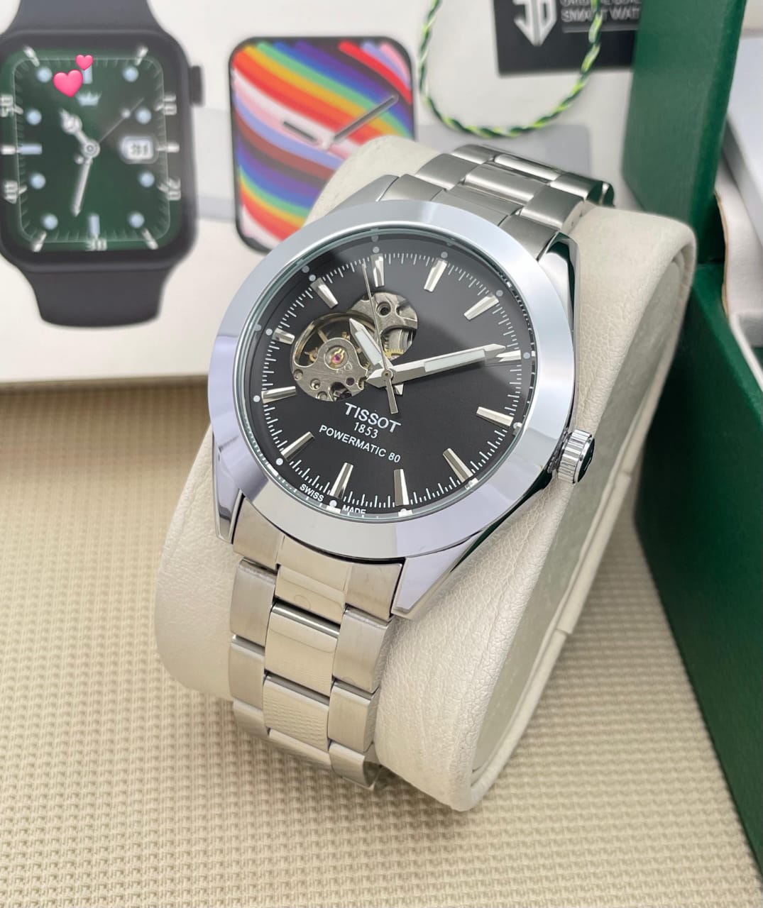 Buy First Copy Tissot 1853 Powermatic 80 Automatic Watch For Men - Master Quality 7A Mirror at Lowest Price Online India
