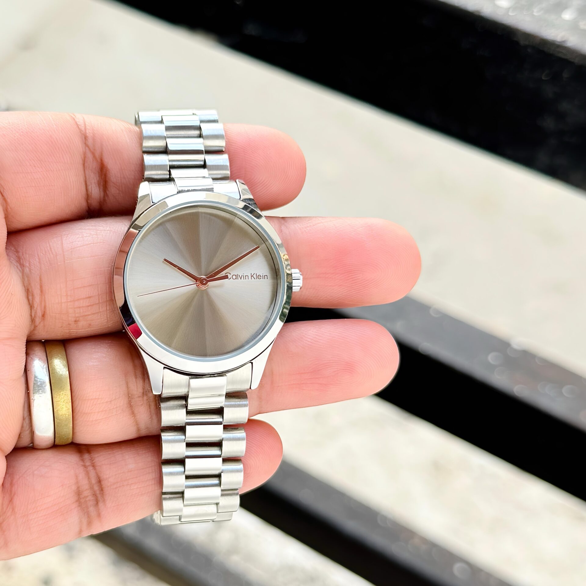 Buy First Copy Calvin Klein Burst Analog Quartz Watch for Women 32mm - Master Quality 7A Mirror at Lowest Price Online India