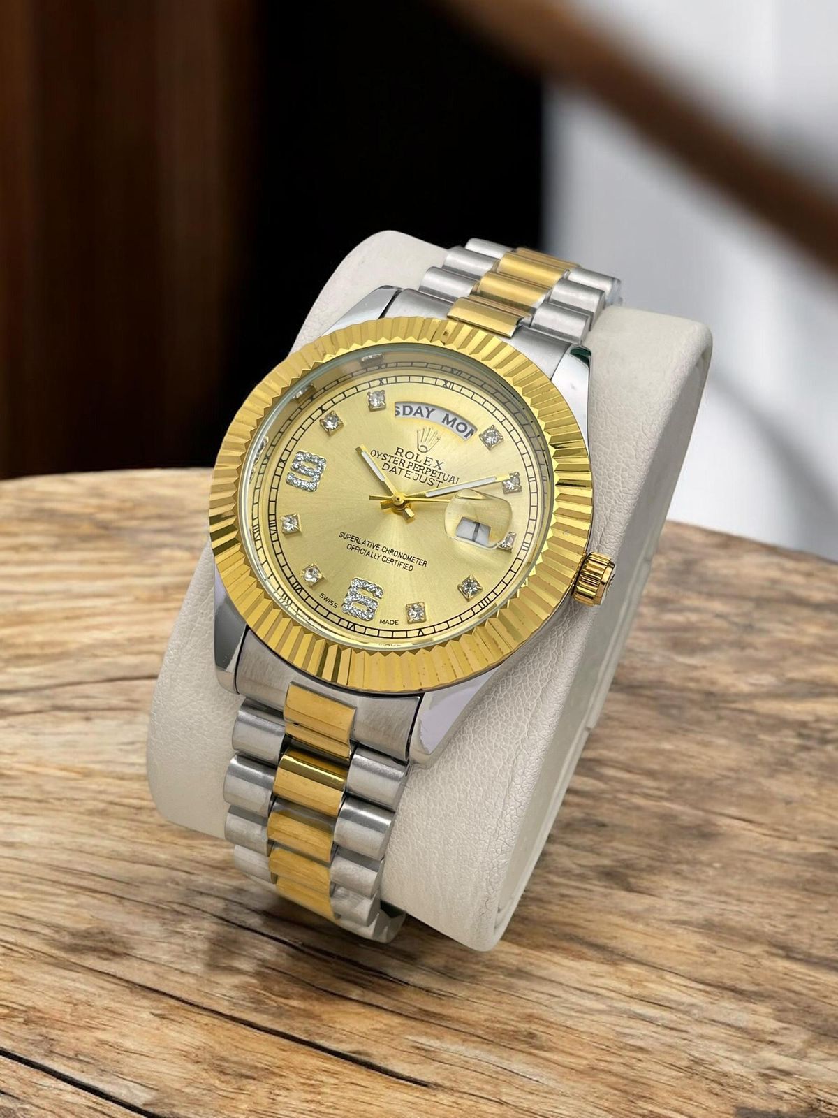 Buy First Copy Rolex Datejust Watch for Men - Master Quality 7A Mirror at Lowest Price Online India