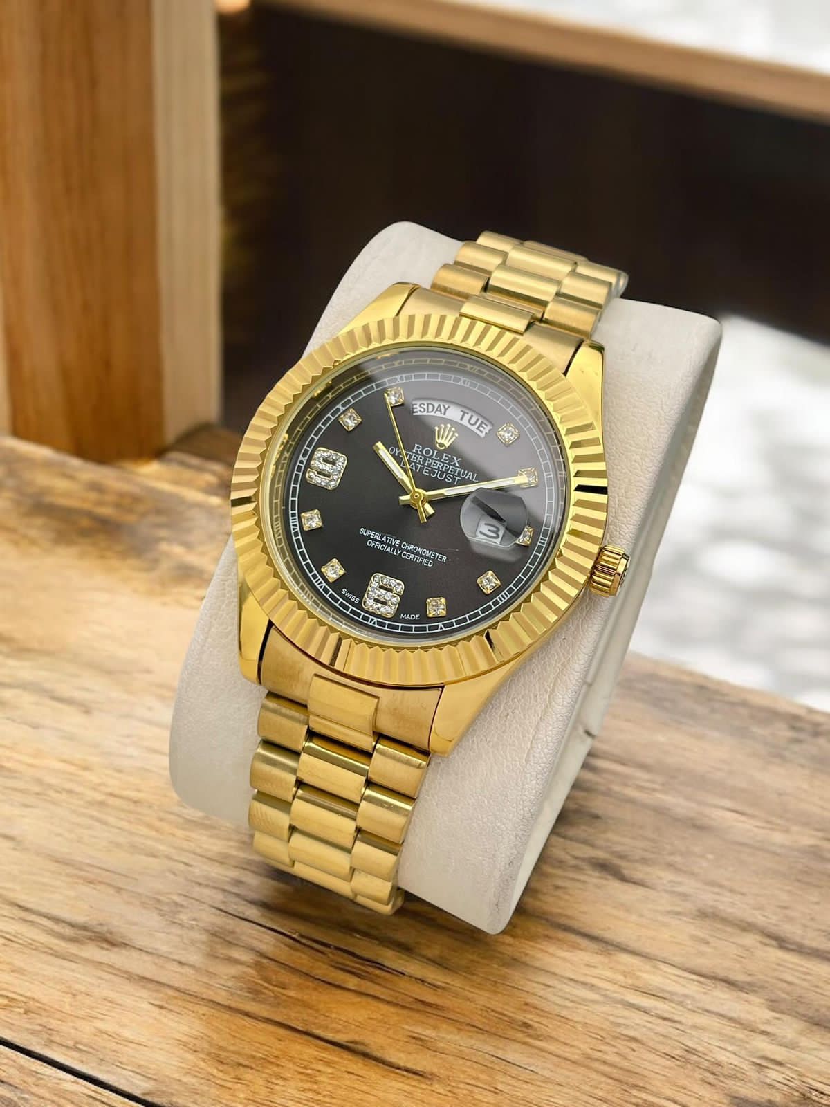 Buy First Copy Rolex Datejust Watch for Men - Master Quality 7A Mirror at Lowest Price Online India