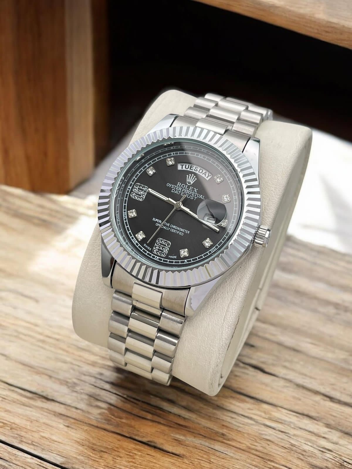 Buy First Copy Rolex Datejust Watch for Men - Master Quality 7A Mirror at Lowest Price Online India