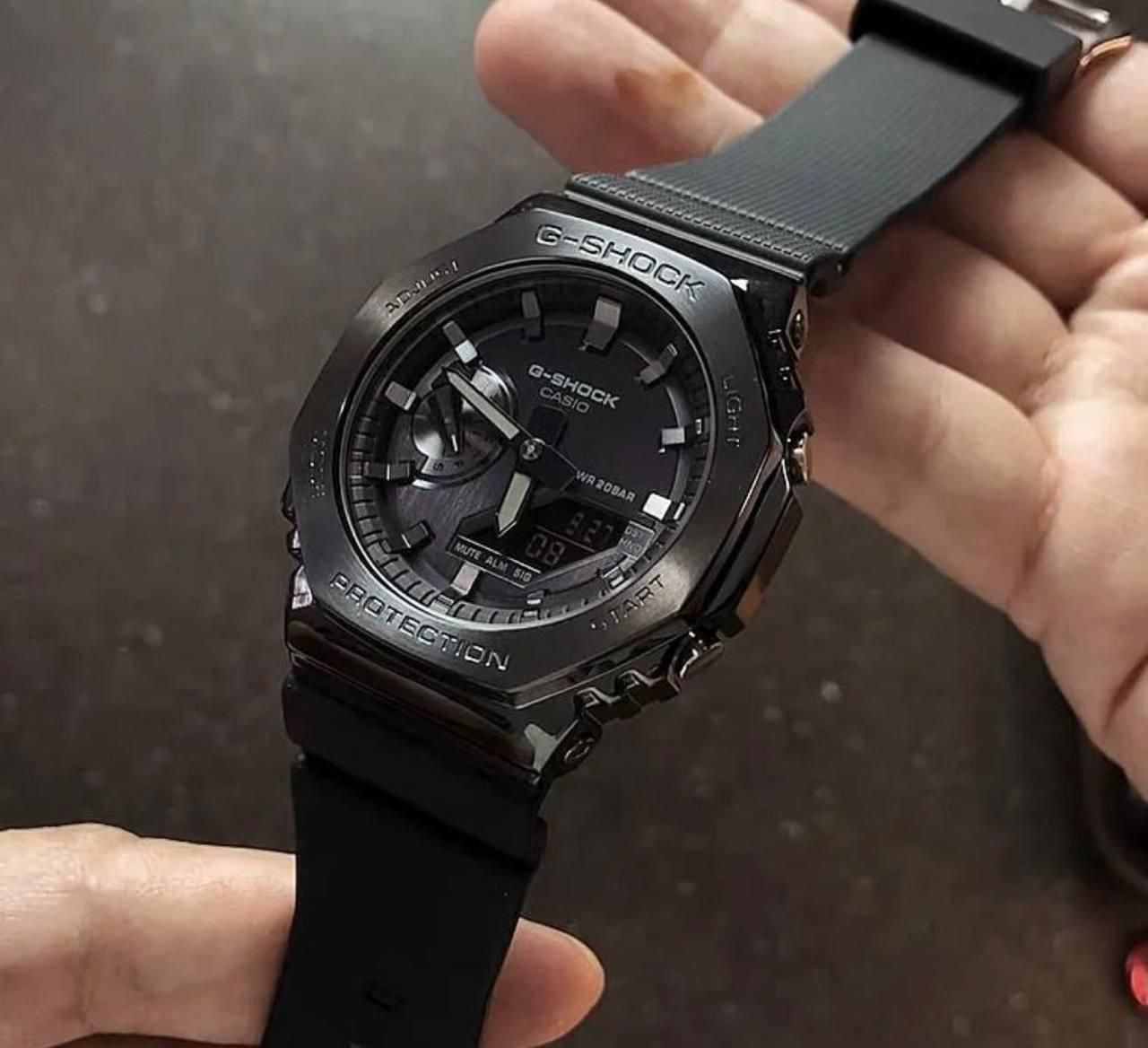 Buy First Copy G-Shock GM-2100G-1A Full Metal Watch With Resin Strap - Master Quality 7A Mirror at Lowest Price Online India