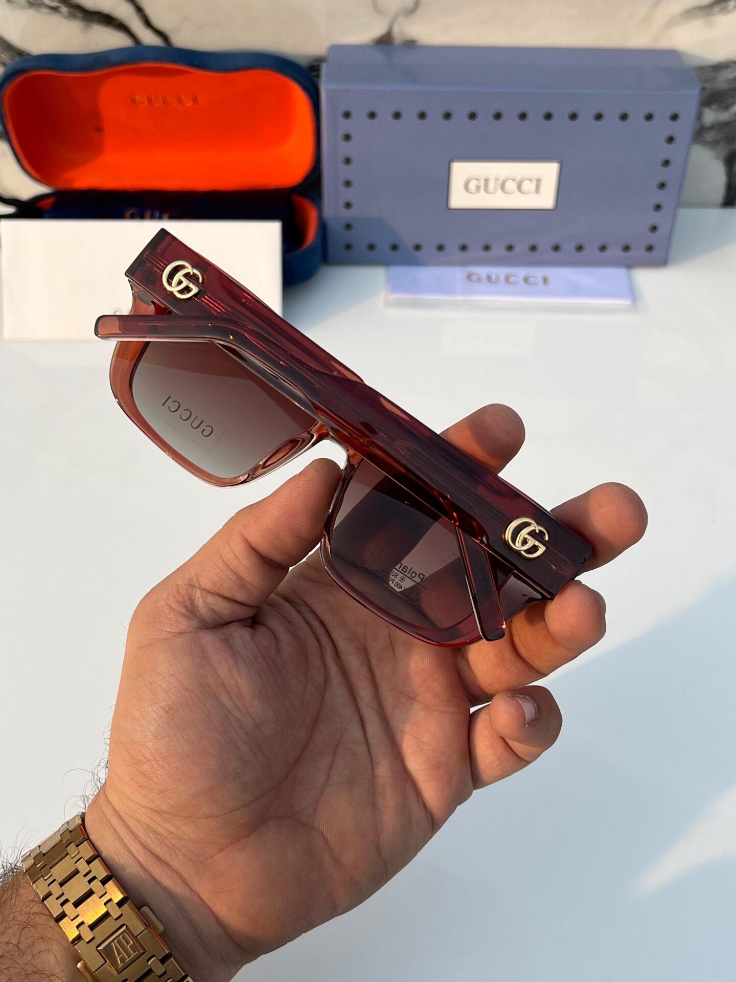 Buy First Copy Gucci Square Sunglasses for Women - Master Quality 7A Mirror at Lowest Price Online India