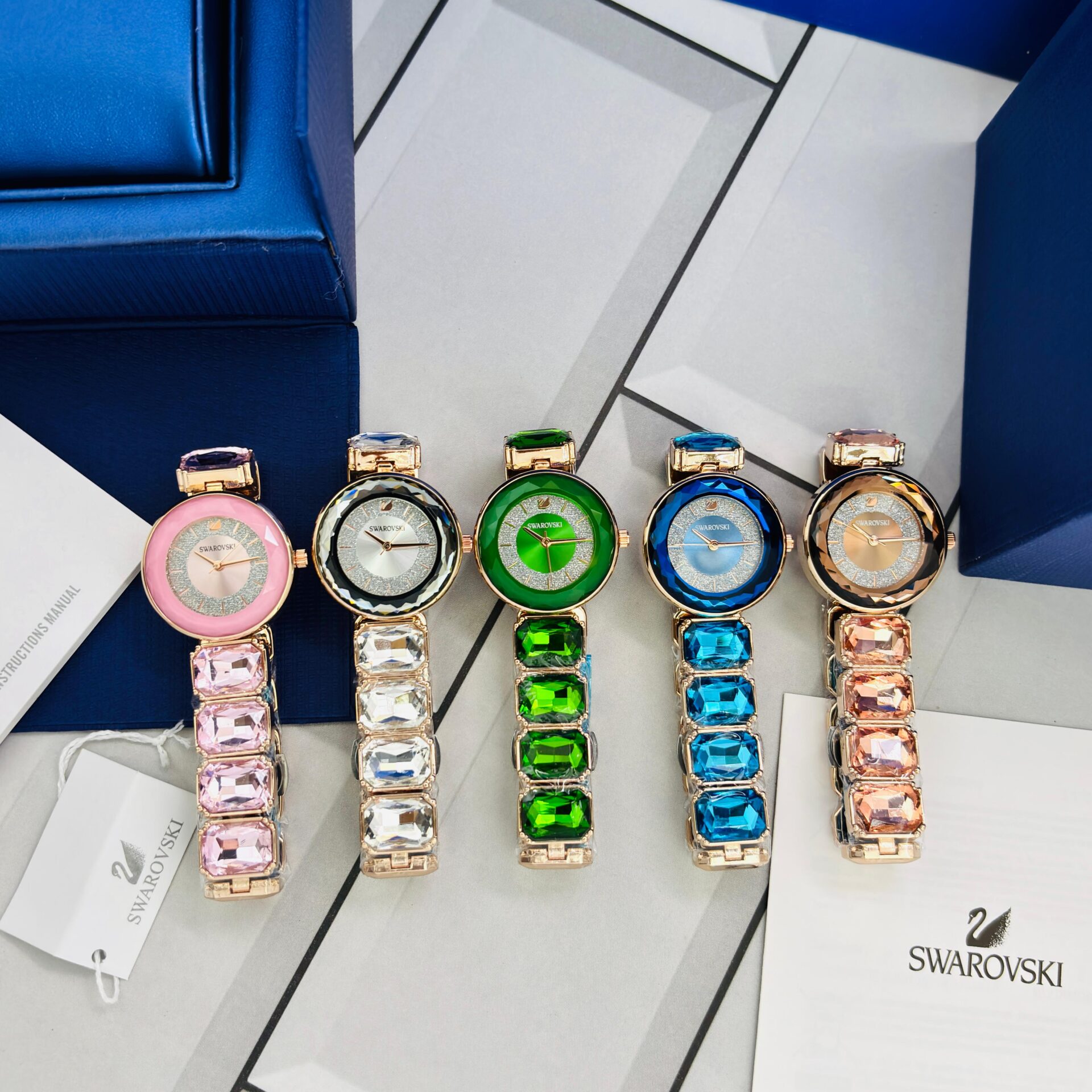 Buy First Copy Swarovski Millenia Octagon Watch for Women - Master Quality 7A Mirror at Lowest Price Online India