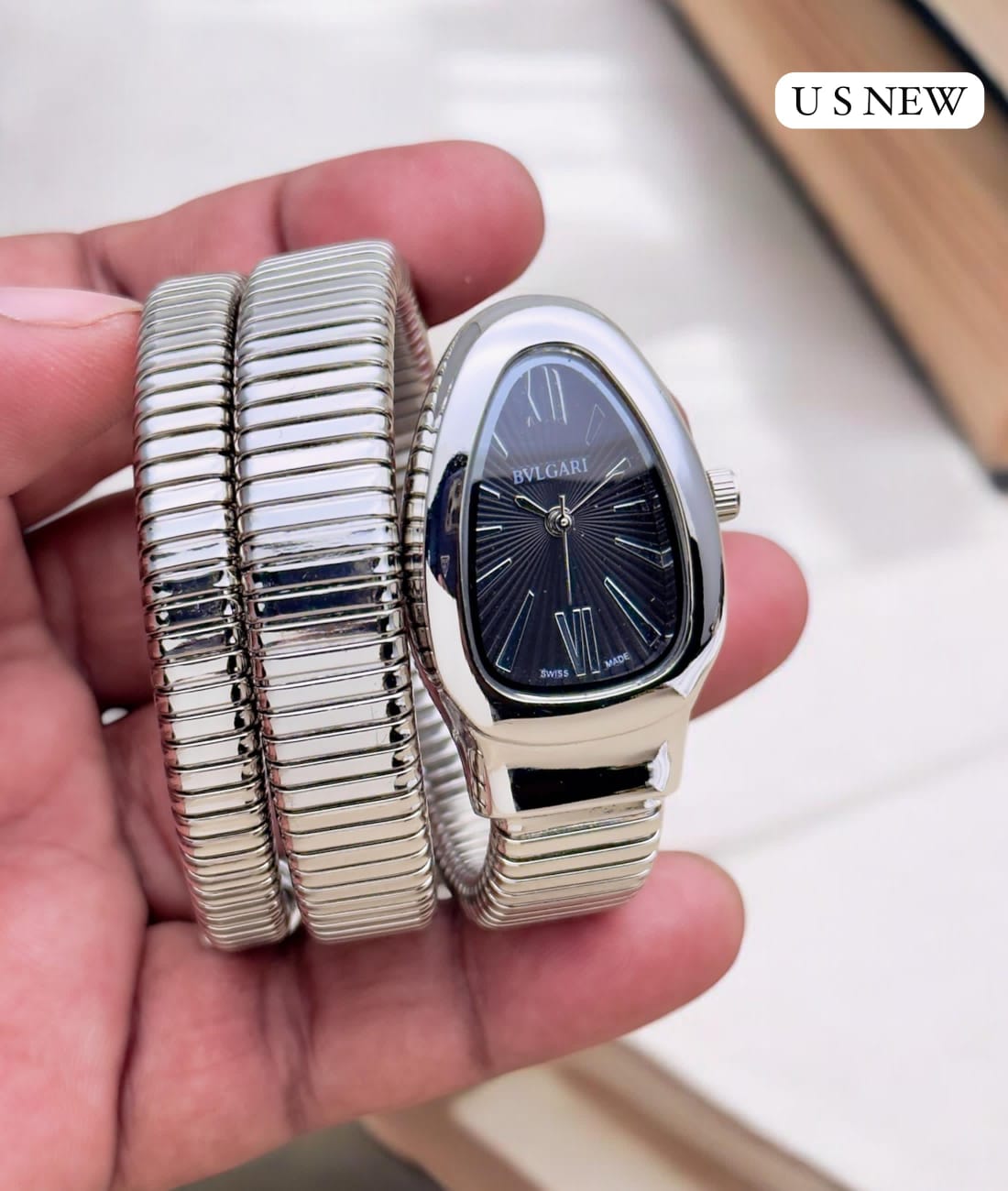 Buy First Copy Bvlgari Serpenti Tubogas Watch for Women - Master Quality 7A Mirror at Lowest Price Online India