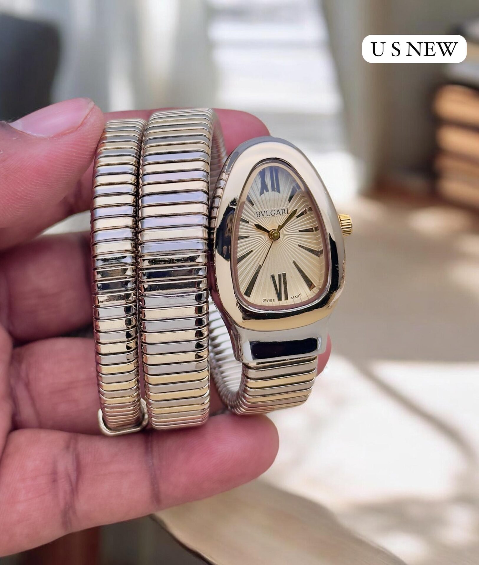 Buy First Copy Bvlgari Serpenti Tubogas Watch for Women - Master Quality 7A Mirror at Lowest Price Online India