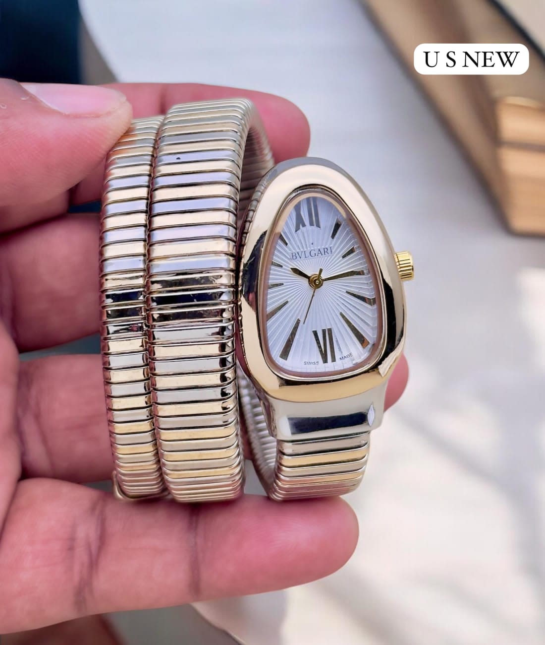 Buy First Copy Bvlgari Serpenti Tubogas Watch for Women - Master Quality 7A Mirror at Lowest Price Online India