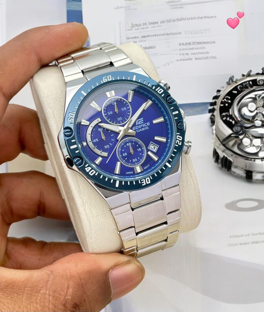 Buy First Copy Casio Edifice Chronograph Watch for Men - Master Quality 7A Mirror at Lowest Price Online India