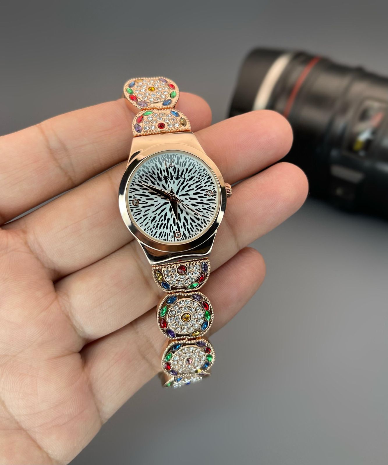 Buy First Copy Swarovski Cocktail Watch for Women 24.5mm - Master Quality 7A Mirror at Lowest Price Online India