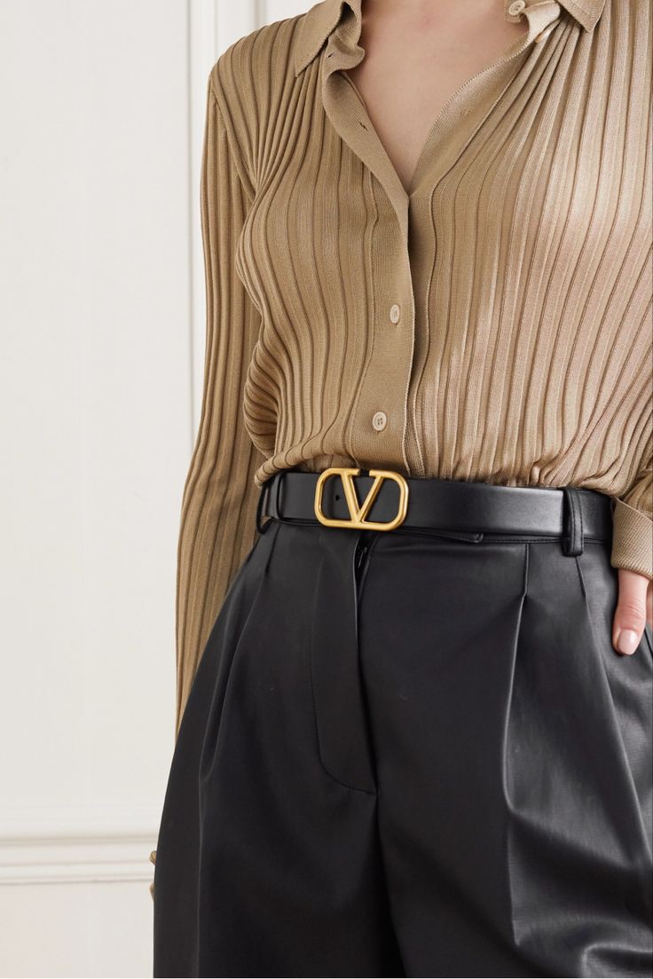 Buy First Copy Valentino Garavani VLogo Signature Belt for Unisex - Master Quality 7A Mirror at Lowest Price Online India