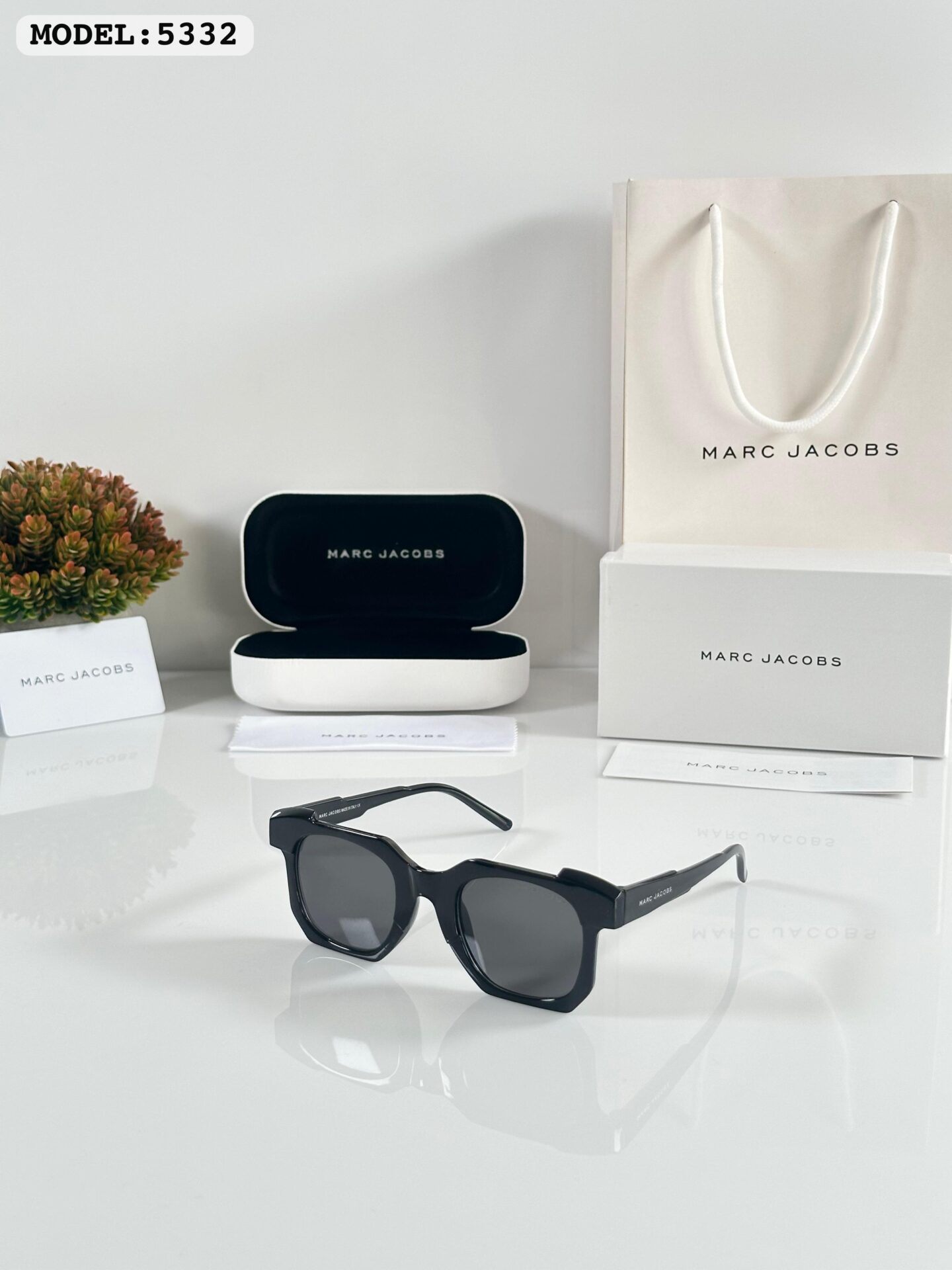 Buy First Copy Marc Jacobs Model 5332 Square Sunglasses – Modern & Edgy for Men - Master Quality 7A Mirror at Lowest Price Online India