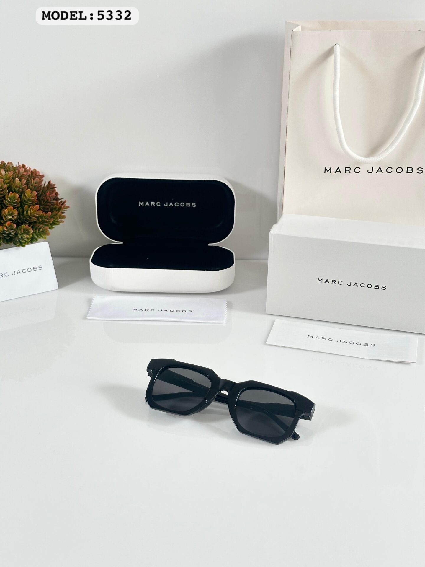 Buy First Copy Marc Jacobs Model 5332 Square Sunglasses – Modern & Edgy for Men - Master Quality 7A Mirror at Lowest Price Online India