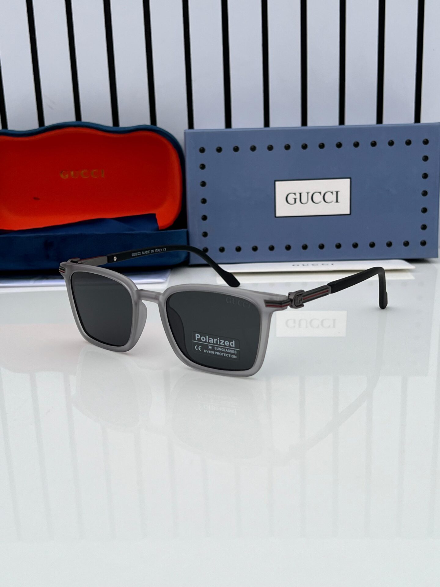 Buy First Copy Gucci Polarized Square Sunglasses for Men - Master Quality 7A Mirror at Lowest Price Online India