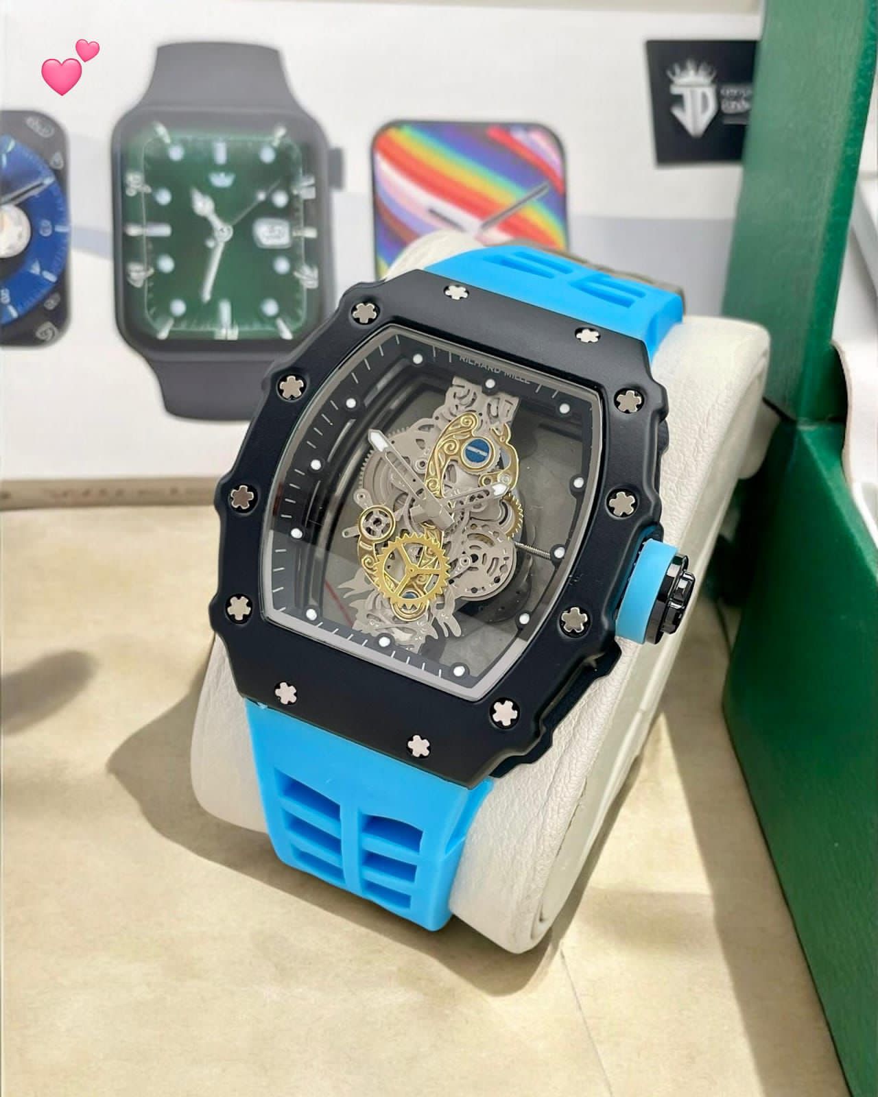 Buy First Copy Richard Mille RM 88 Smiley Watch – A Playful Masterpiece 40mm - Master Quality 7A Mirror at Lowest Price Online India