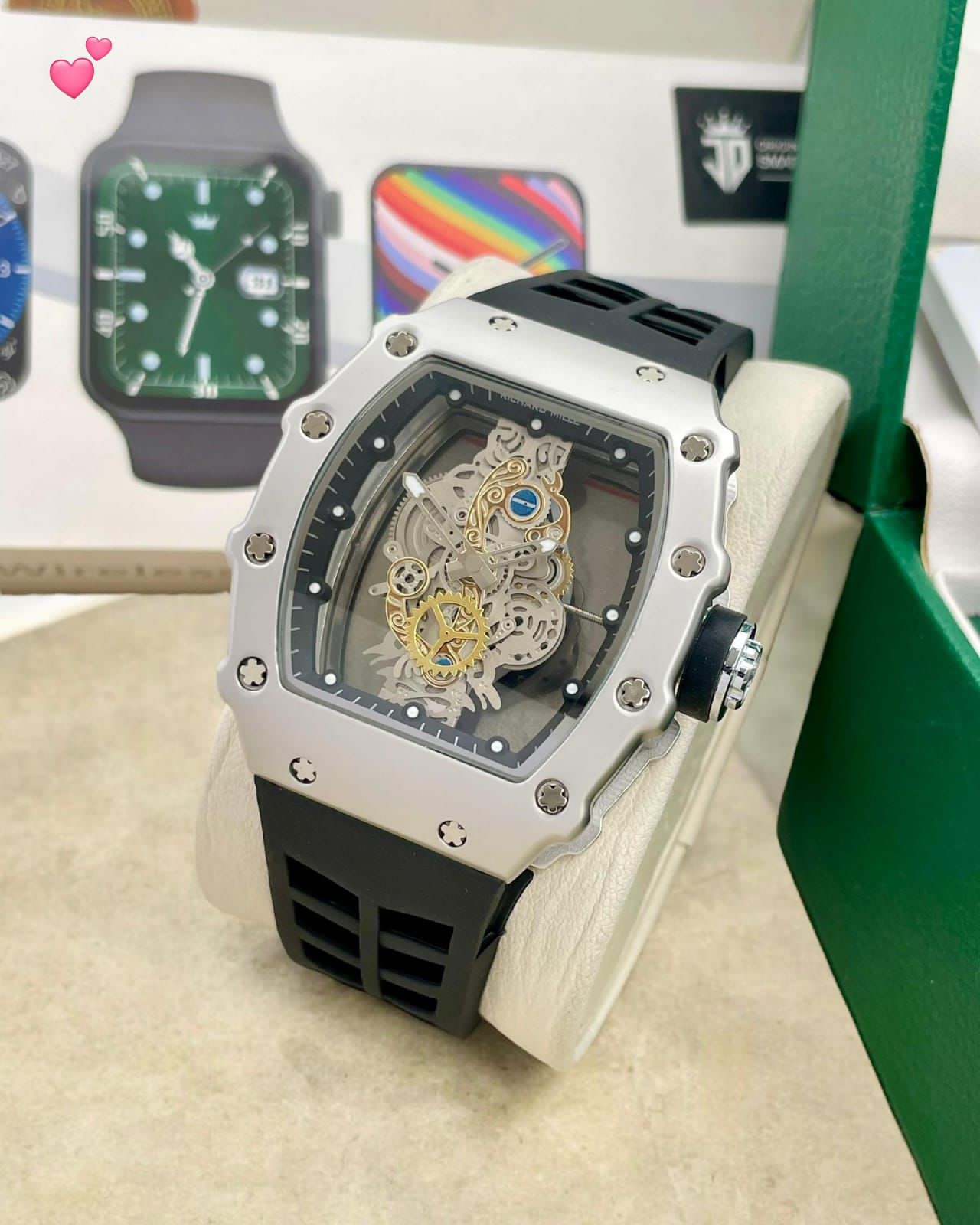 Buy First Copy Richard Mille RM 88 Smiley Watch – A Playful Masterpiece 40mm - Master Quality 7A Mirror at Lowest Price Online India