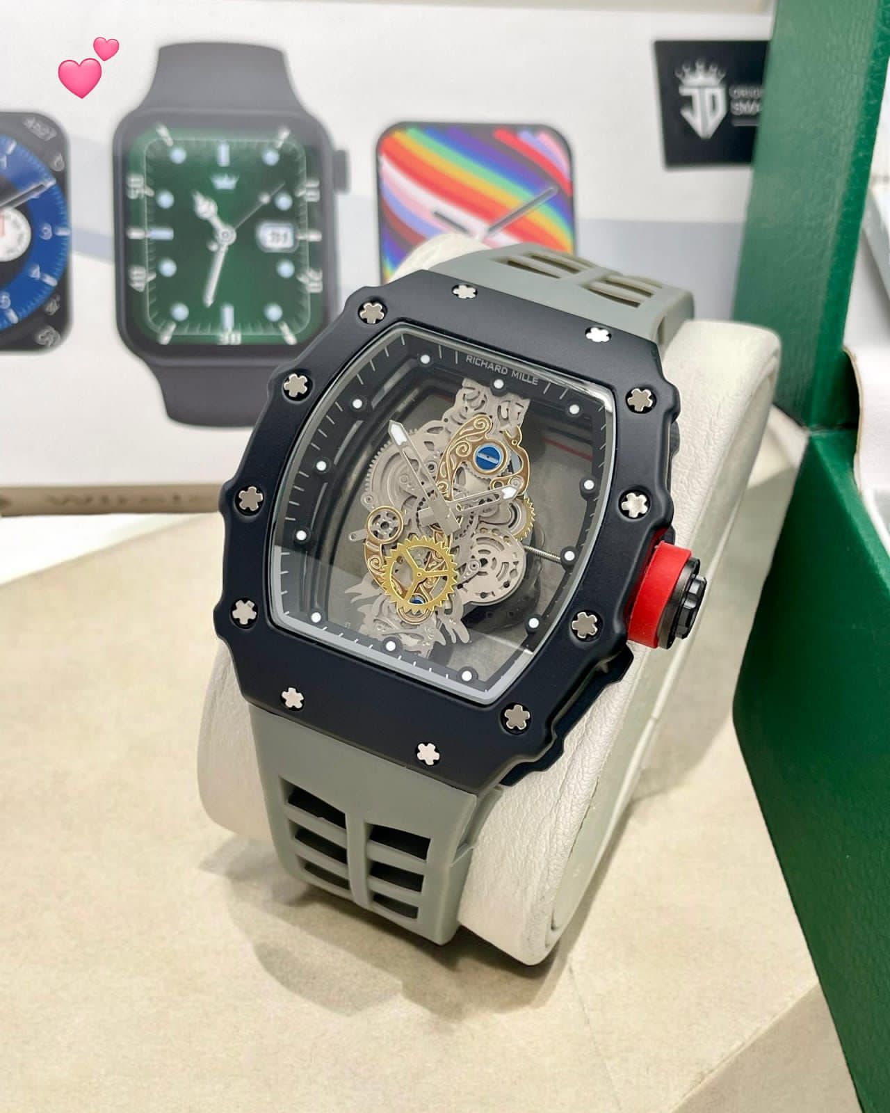 Buy First Copy Richard Mille RM 88 Smiley Watch – A Playful Masterpiece 40mm - Master Quality 7A Mirror at Lowest Price Online India