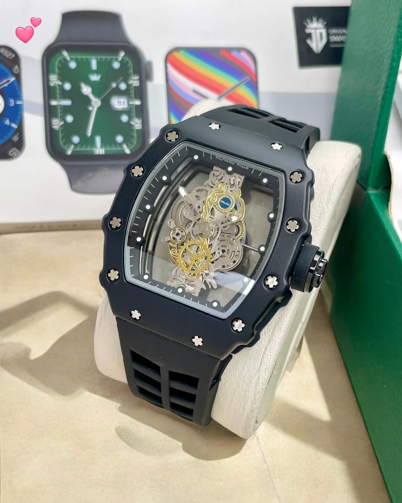 Buy First Copy Richard Mille RM 88 Smiley Watch – A Playful Masterpiece 40mm - Master Quality 7A Mirror at Lowest Price Online India
