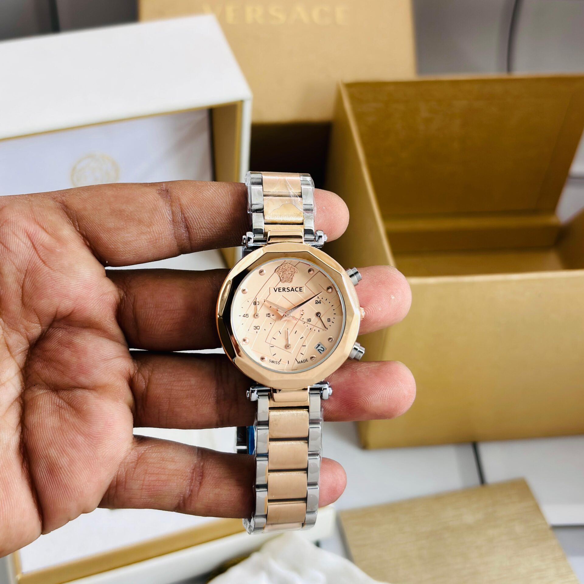 Buy First Copy Versace Women’s Chronograph Watch Collection - Master Quality 7A Mirror at Lowest Price Online India