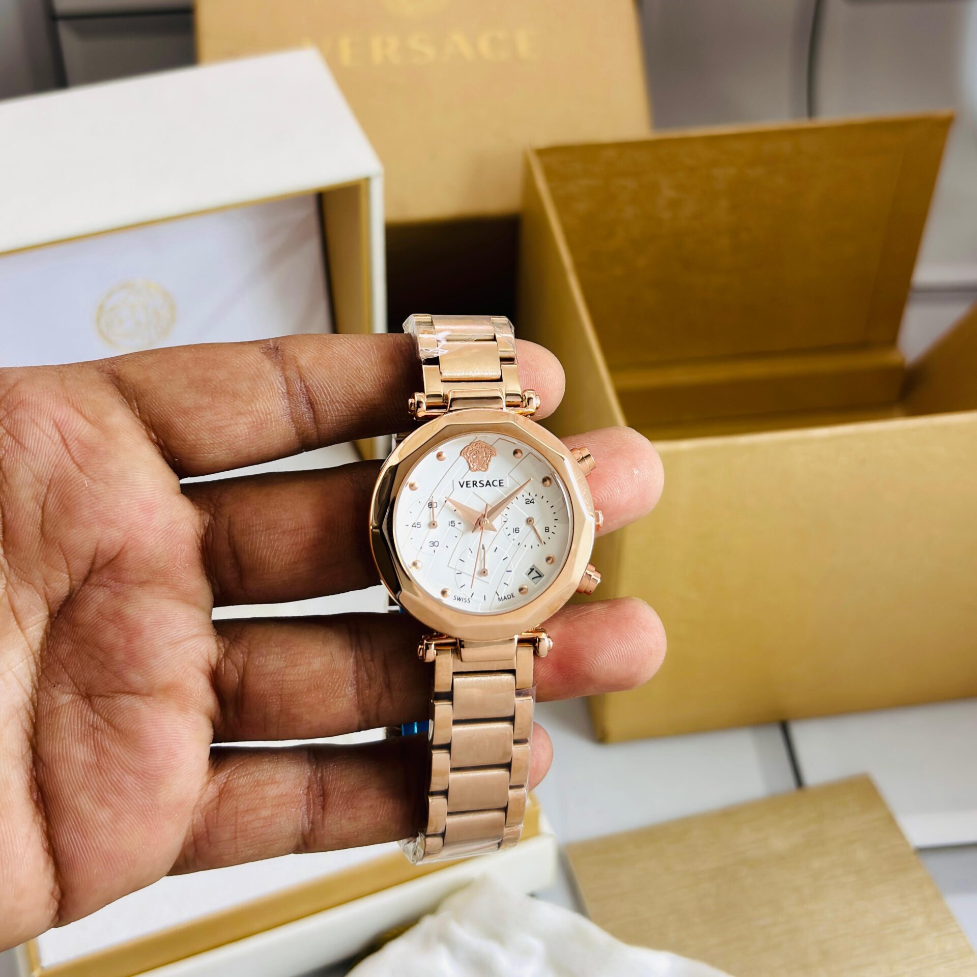 Buy First Copy Versace Women’s Chronograph Watch Collection - Master Quality 7A Mirror at Lowest Price Online India