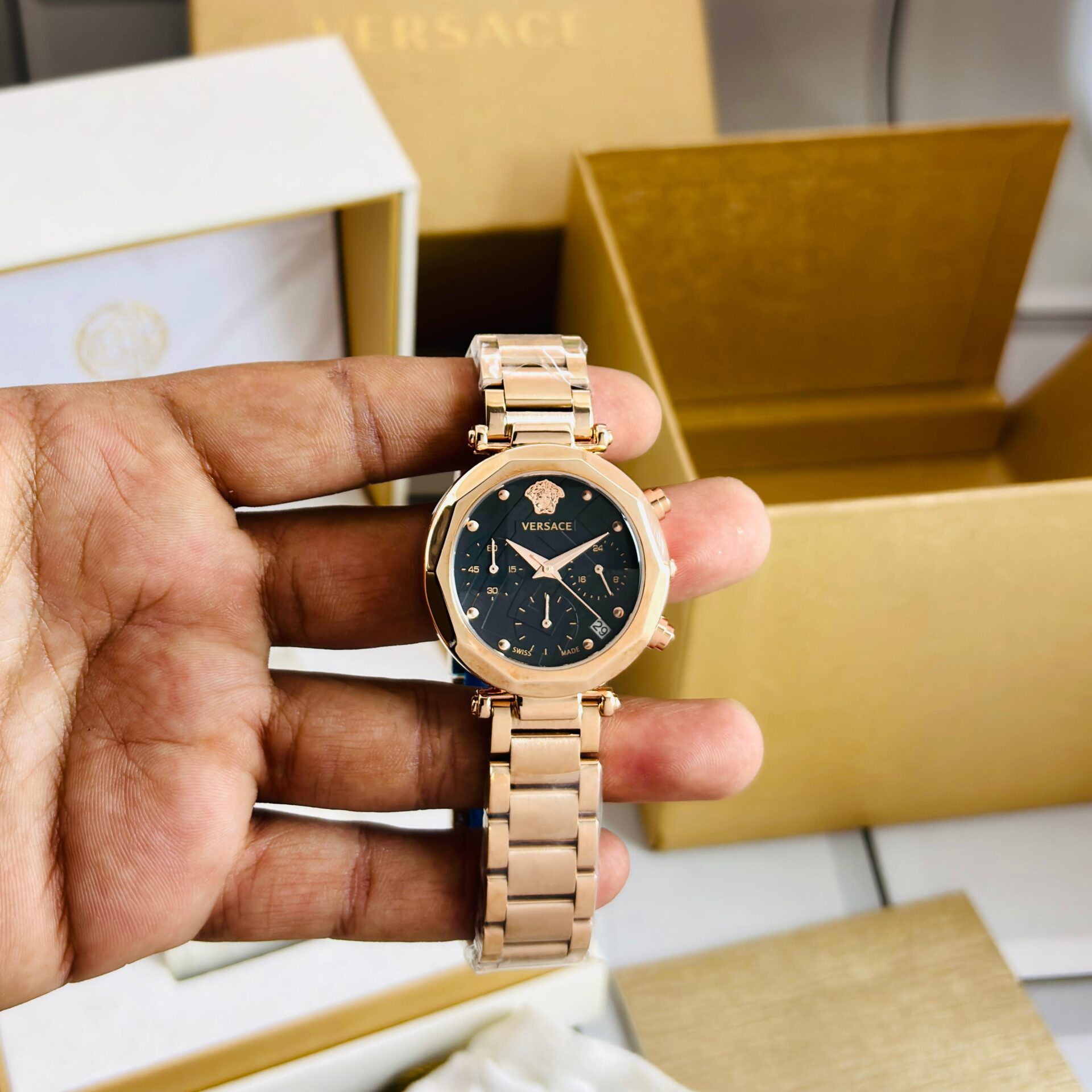 Buy First Copy Versace Women’s Chronograph Watch Collection - Master Quality 7A Mirror at Lowest Price Online India