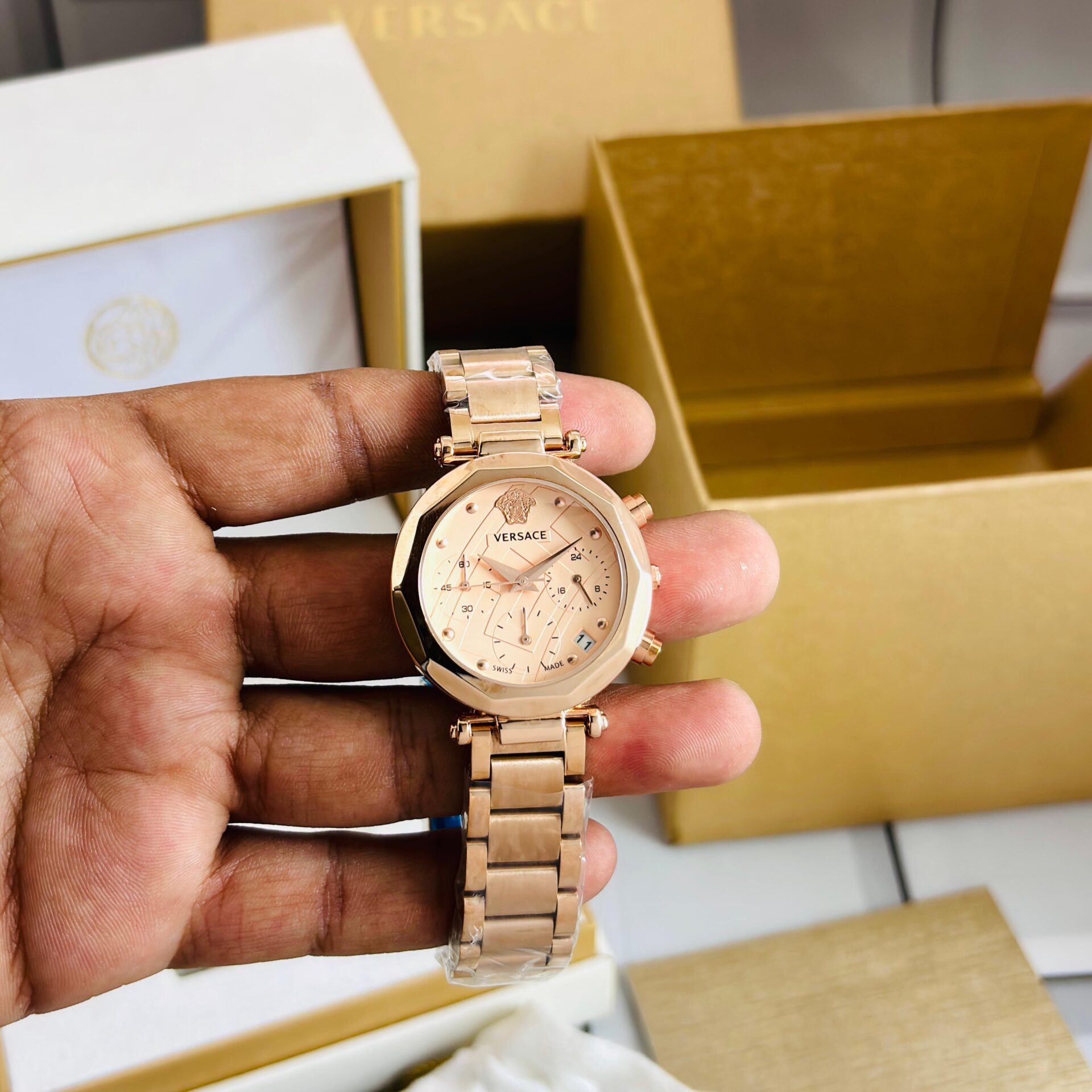 Buy First Copy Versace Women’s Chronograph Watch Collection - Master Quality 7A Mirror at Lowest Price Online India