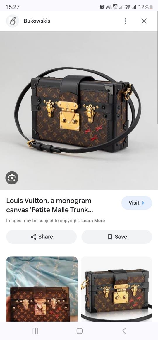 Buy First Copy Louis Vuitton Petite Malle East West Monogram Bag for Women - Master Quality 7A Mirror at Lowest Price Online India