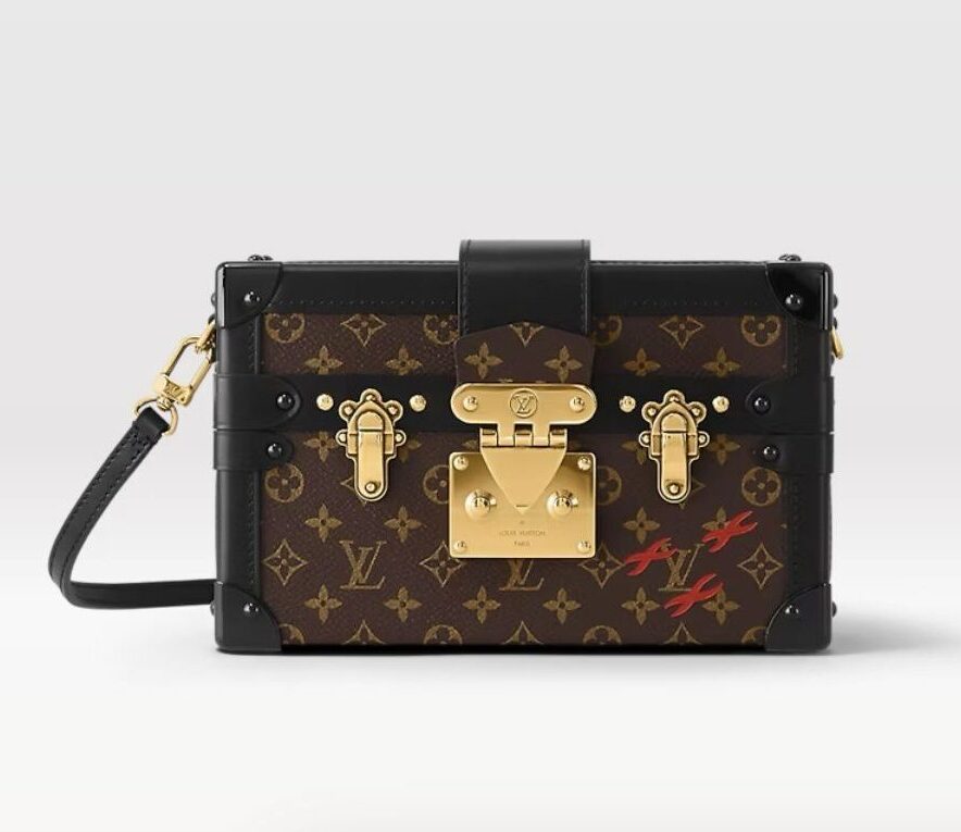 Buy First Copy Louis Vuitton Petite Malle East West Monogram Bag for Women - Master Quality 7A Mirror at Lowest Price Online India