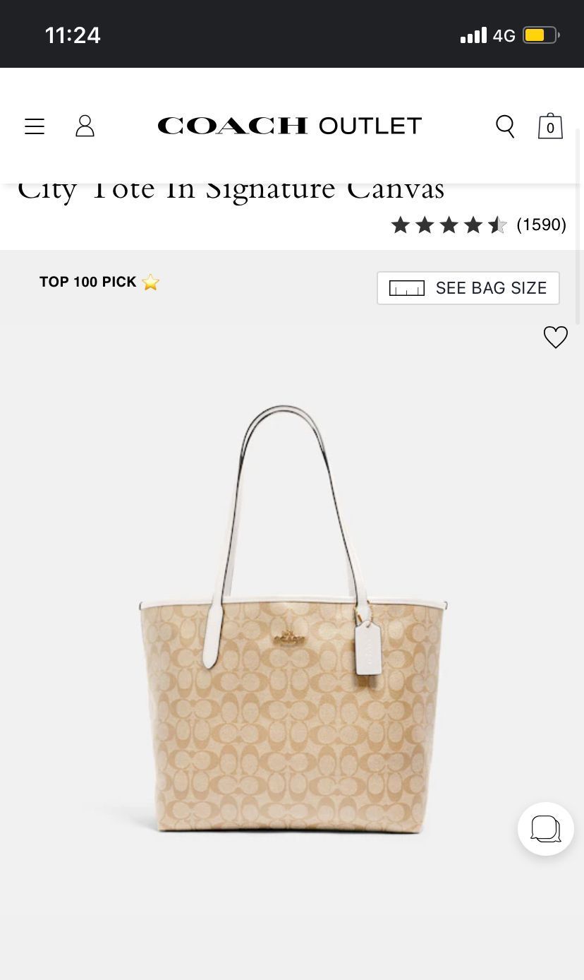 Buy First Copy Coach City Large Women Tote Bag – Signature Style - Master Quality 7A Mirror at Lowest Price Online India